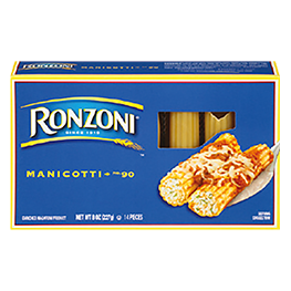 Ronzoni Lasagna or Manicotti (8-16 oz. pkgs.)