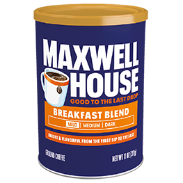 MAXWELL HOUSE COFFEE SELECTED VARIETIES 9.9-11.5 OZ. CONT.