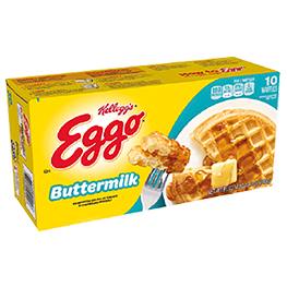 KELLOGG’S EGGO WAFFLES SELECTED VARIETIES 10.75-12.3 OZ. PKGS.