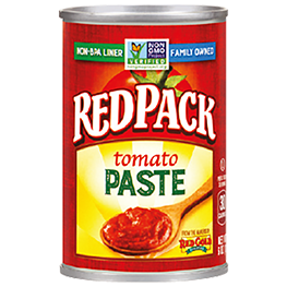 REDPACK TOMATO PASTE 6 OZ. CANS