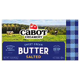CABOT BUTTER QUARTERS SALTED OR UNSALTED 16 OZ. PKG.