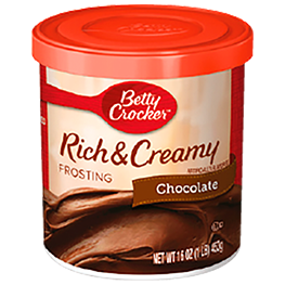 BETTY CROCKER FROSTING SELECTED VARIETIES 12-16 OZ. CONTS.