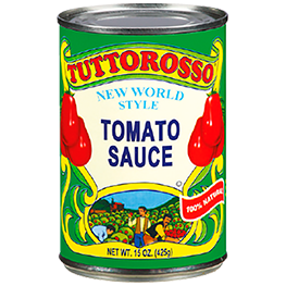 TUTTOROSSO TOMATO SAUCE 15 OZ. CANS