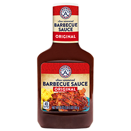 AVENUE A BARBECUE SAUCE SELECTED VARIETIES 18 OZ. BTLS.