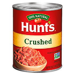 HUNT’S TOMATOES OR TOMATO SAUCE SELECTED VARIETIES 28-29 OZ. CANS