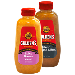 GULDEN’S MUSTARD SELECTED VARIETIES 12 OZ. BTLS.