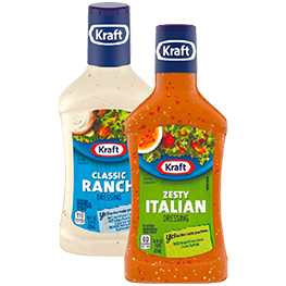 KRAFT SALAD DRESSING SELECTED VARIETIES 16 OZ. BTL.