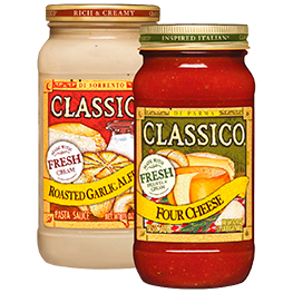 CLASSICO PASTA SAUCE SELECTED VARIETIES 15-24 OZ. JARS