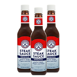 AVENUE A STEAK SAUCE ORIGINAL 10 OZ. BTL.
