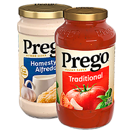 PREGO PASTA SAUCE SELECTED VARIETIES 14.5-24 OZ. JARS 