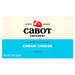 CABOT CREAM CHEESE BARS PLAIN 8 OZ. PKGS.
