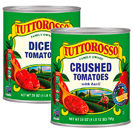 TUTTOROSSO TOMATOES SELECTED VARIETIES 28 OZ. CANS