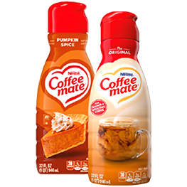 NESTLÉ COFFEE-MATE CREAMER SELECTED VARIETIES 28-32 OZ. BTL.